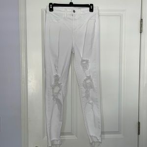 American Eagle Stretchy Ripped Skinny Jeans